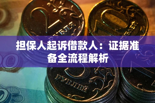 济南担保人起诉借款人：证据准备全流程解析