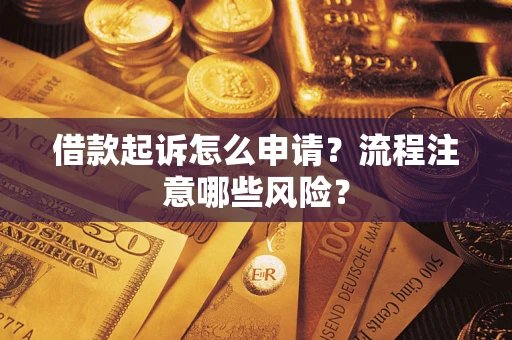 济南借款起诉怎么申请？流程注意哪些风险？